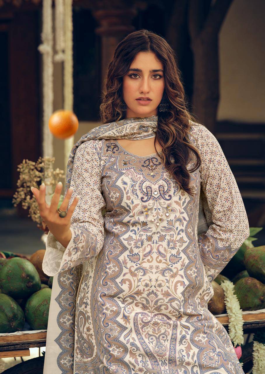  Tropical stories by SANNA FASHION 11173 To 11178 Series Beautiful Fancy Stylish Colourful casual wear Pure Milanz cottonDresses At Wholesale Price